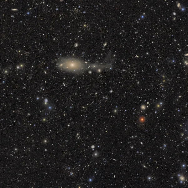 The cosmic treasure chest, depicting millions of stars and galaxies.